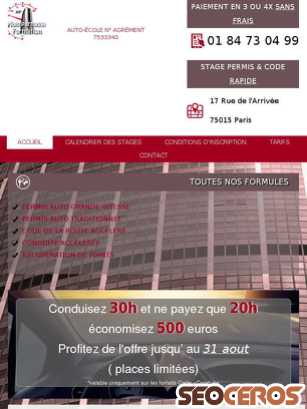 permis-accelere-paris-15.fr tablet förhandsvisning