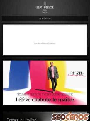 perzel.fr tablet náhled obrázku