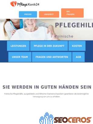 pflegekonik-24.de tablet náhľad obrázku