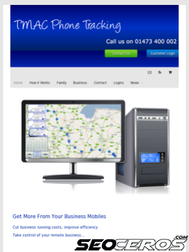 phone-tracking.co.uk tablet anteprima