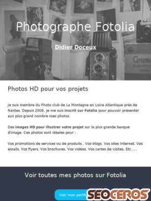 photographe-fotolia.com tablet preview