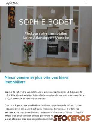 photosimmobiliers.fr tablet vista previa