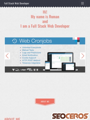 php8developer.com tablet előnézeti kép