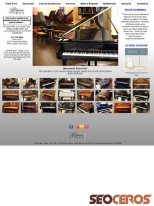 pianopros.biz tablet előnézeti kép