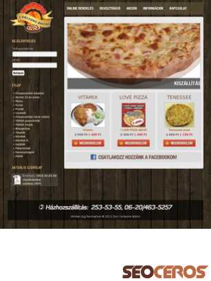 pizzacorleone.hu tablet előnézeti kép