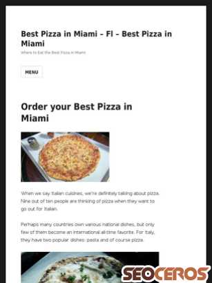 powerpizza.net tablet förhandsvisning
