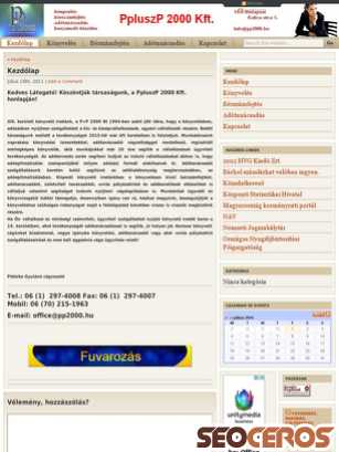 pp2000.hu tablet náhľad obrázku