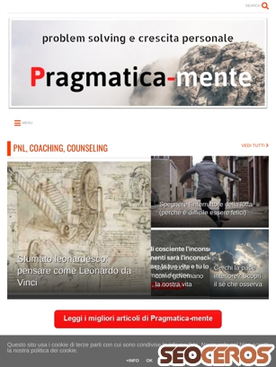 pragmatica-mente.com tablet Vista previa