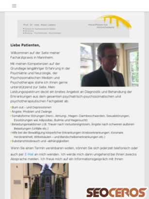 praxis-prof-lieberz.de tablet náhľad obrázku