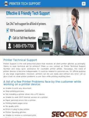 printer-techsupport.com tablet preview