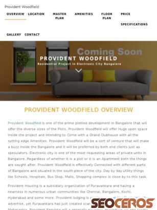 providentwoodfield.org.in tablet preview