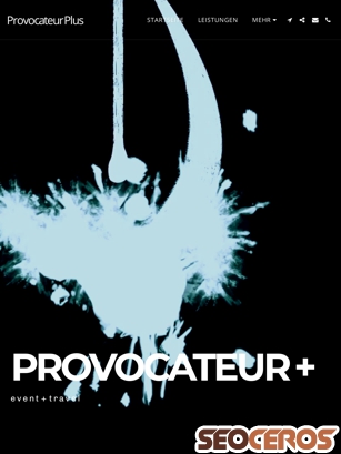 provocateur-plus.com tablet előnézeti kép