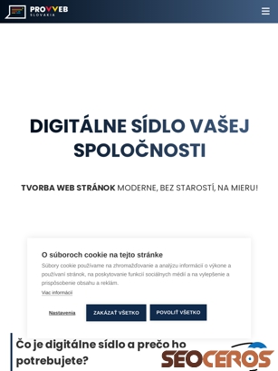 proweb-slovakia.sk tablet náhľad obrázku