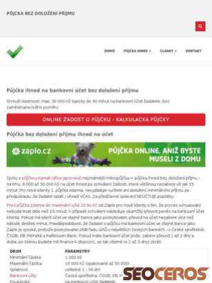 pujcka-pujcky-ihned.cz/itest.html tablet previzualizare