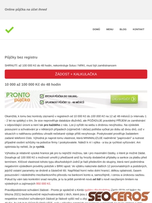 pujcky-nebankovni-ihned.cz/pujcka-od-pronto.html tablet preview