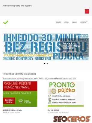 pujcky-nebankovni-ihned.cz/pujcky-bez-registru.html tablet náhľad obrázku