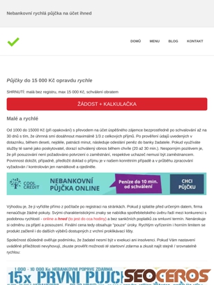 pujcky-nebankovni-ihned.cz/pujcky-ihned-coolcredit.html tablet vista previa