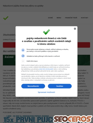 pujcky-nebankovni-ihned.cz/pujcky-ihned-zaimo.html tablet náhled obrázku