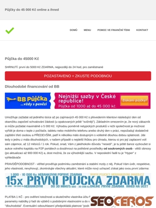 pujcky-nebankovni-ihned.cz/pujcky-od-b.html tablet náhled obrázku
