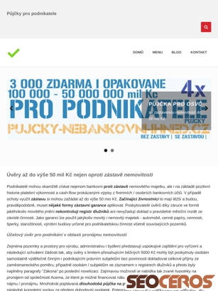 pujcky-nebankovni-ihned.cz/pujcky-pro-podnikatele.html tablet náhled obrázku