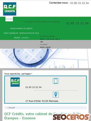 qcf-credits-etampes.fr tablet náhled obrázku