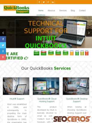 quickbookssupportnumber.net tablet náhled obrázku
