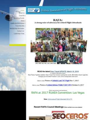 rafa-cwa.org tablet előnézeti kép