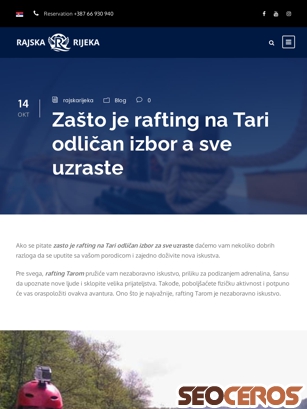 rajskarijeka.com/zasto-je-rafting-na-tari-odlican-izbor-a-sve-uzraste tablet preview