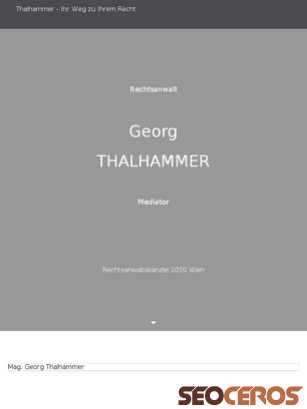 rechtsanwalt-thalhammer.at tablet preview