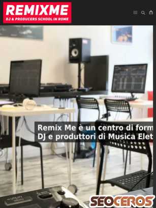 remixme.it tablet preview