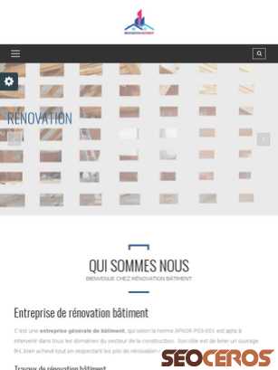 renovation-batiment.fr tablet förhandsvisning