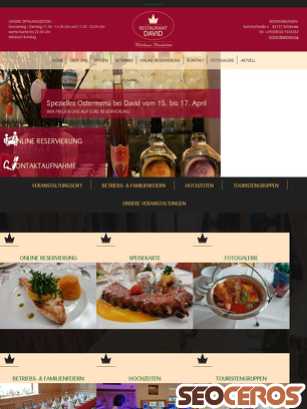 restaurantdavid.de/?1 tablet náhled obrázku