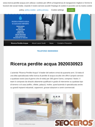 ricerca-perdite-acqua.com tablet előnézeti kép