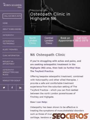 robinkiashek.co.uk/highgate-osteopath-n6 tablet preview
