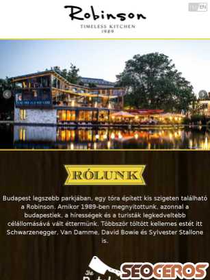 robinsonrestaurant.hu tablet előnézeti kép