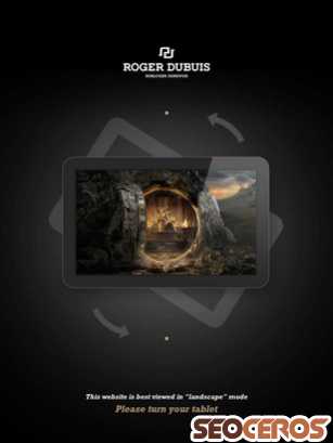rogerdubuis.com tablet 미리보기