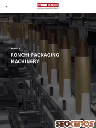 ronchipackaging.com tablet Vorschau