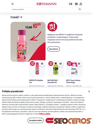 rossmann.pl tablet previzualizare