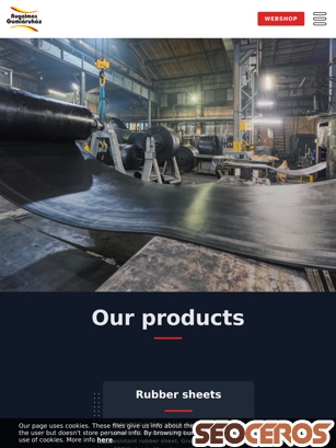 rubberproduct.eu tablet preview