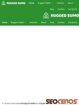 ruggedsumo.com tablet náhľad obrázku