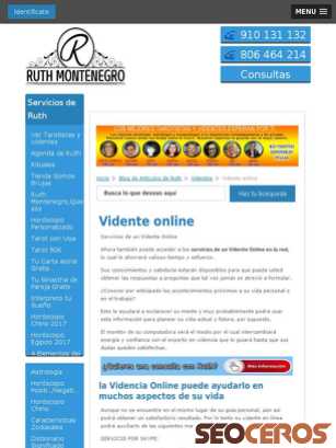 ruthmontenegro.com/blog/videntes/vidente-online tablet preview