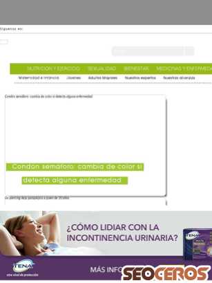 salud180.com tablet előnézeti kép