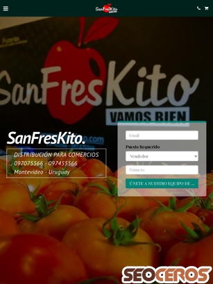 sanfreskito.com tablet vista previa