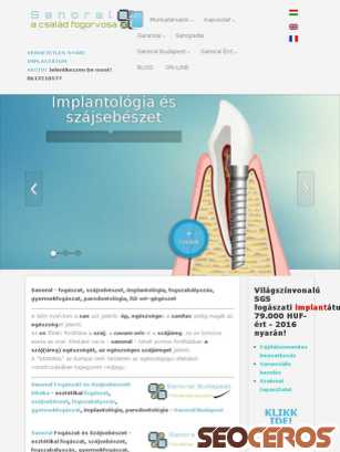 sanoral.com tablet Vorschau