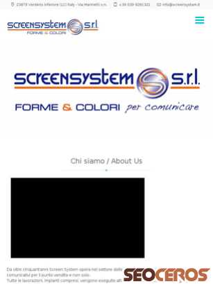 screensystem.it tablet förhandsvisning