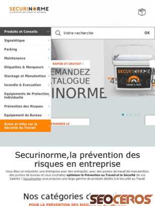 securinorme.com tablet anteprima