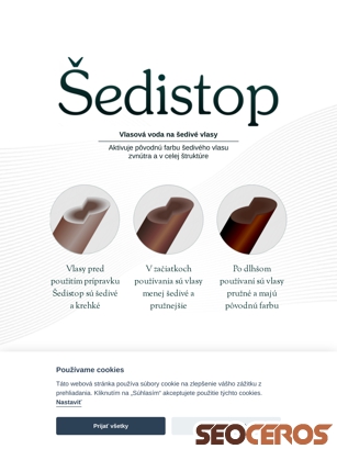 sedistop.sk tablet előnézeti kép