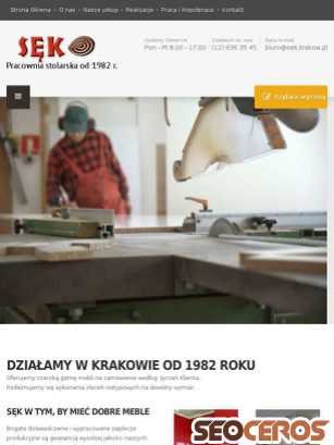 sek.krakow.pl tablet obraz podglądowy