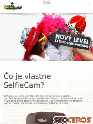 selfiecam.eu/sk tablet vista previa