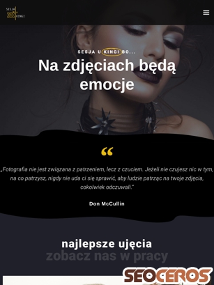 sesjaukingi.pl tablet preview